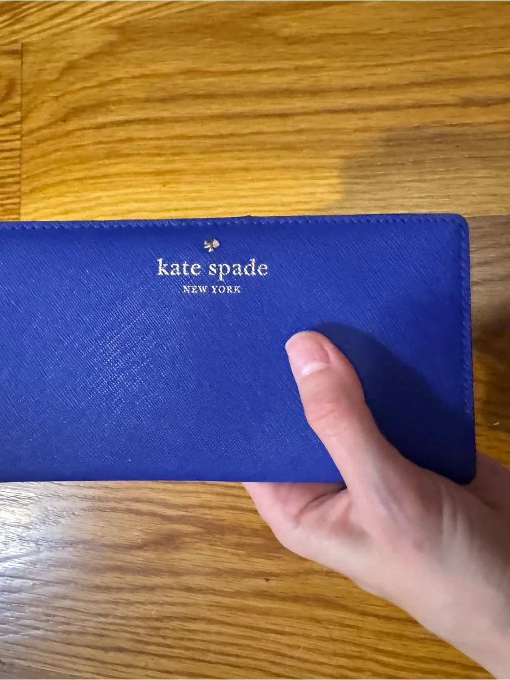 kate spade New York Cobalt Blue Wallet GREAT CONDITION Like New